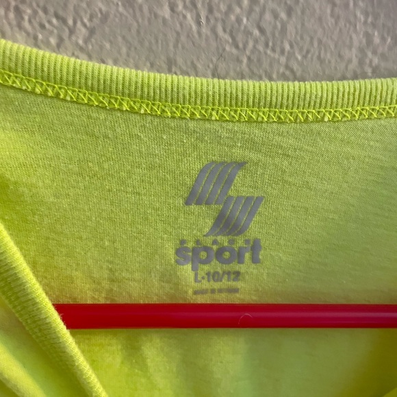 Place Sports I get summers off yellow boys tank top - large 10/12 - Picture 3 of 4